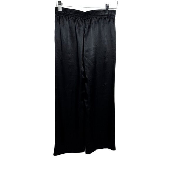 100% Silk Wide Leg Pants  Satin Trousers USA - Picture 3 of 6